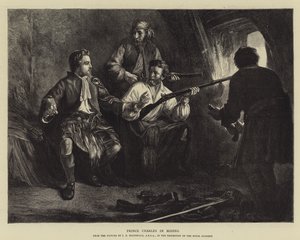 Il principe Carlo in nascondiglio